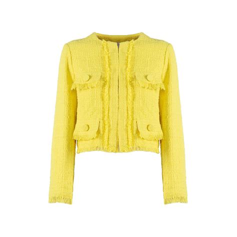 chanel giacca costo|Giacche Chanel in Velluto Giallo taglia 38 FR .